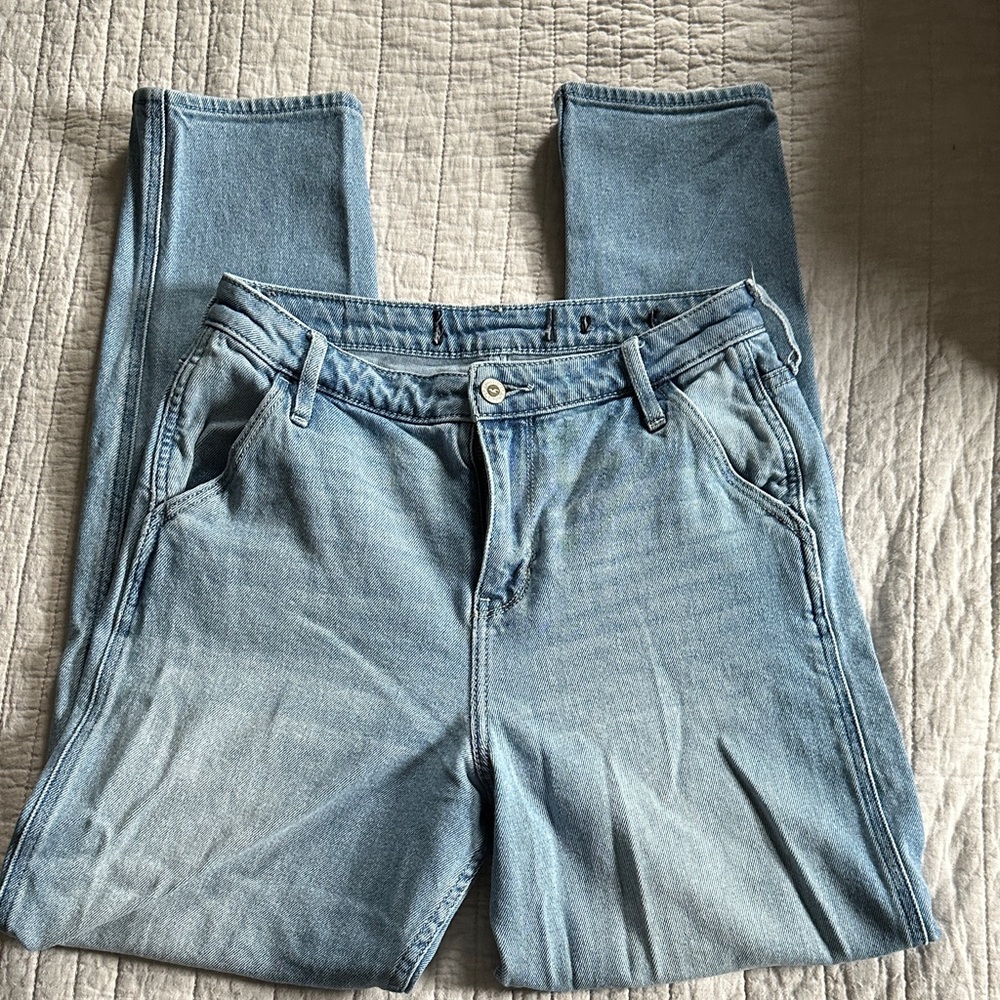 Hollister Women's Skinny Leg Jeans - Light Blue